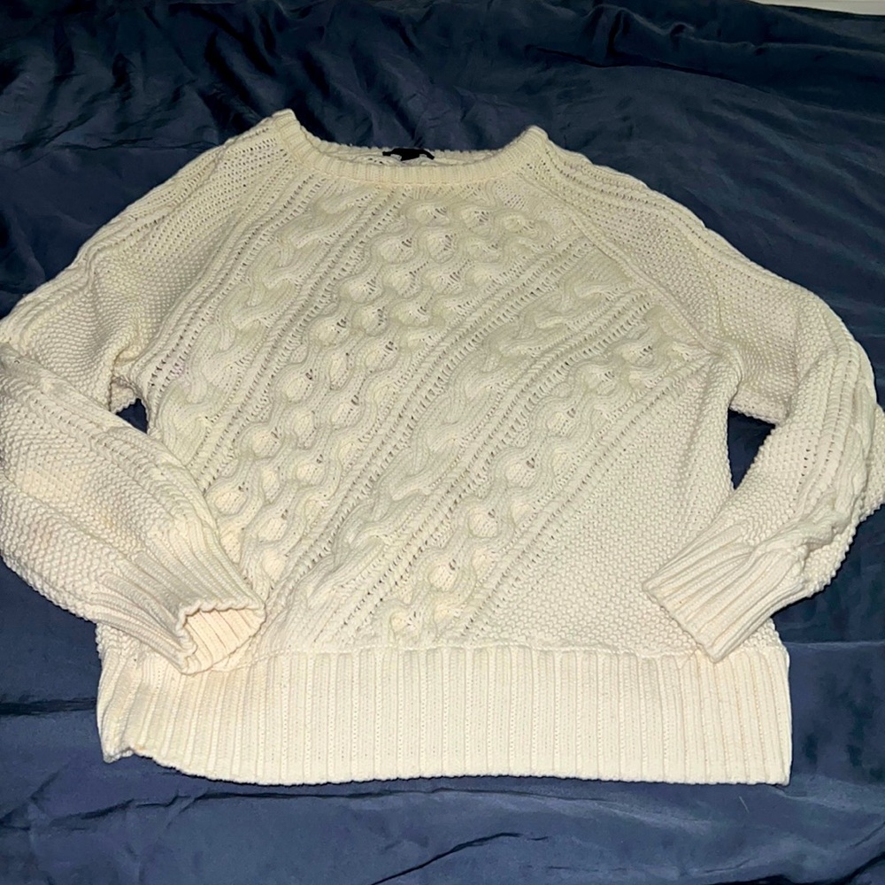 Large J.Crew Cable Knit Sweater